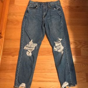 American Eagle mom jeans